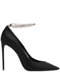 Saint Laurent туфли с цепочкой