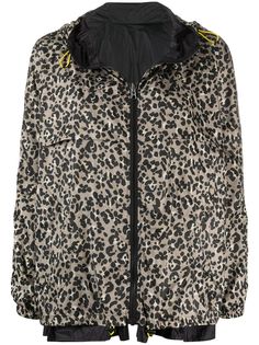 Seventy куртка с капюшоном и леопардовым принтом