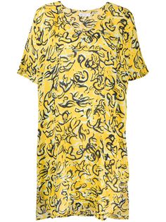 DVF Diane von Furstenberg платье-кафтан Havana