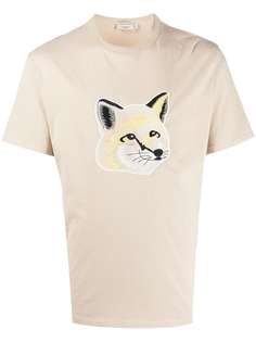 Maison Kitsuné футболка с аппликацией
