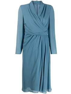 Max Mara платье Galizia с запахом
