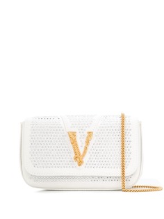 Versace декорированная сумка на плечо Virtus