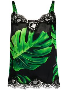Dolce & Gabbana топ с принтом