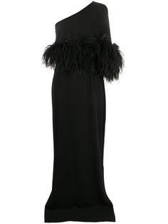 16Arlington вечернее платье Alder с перьями