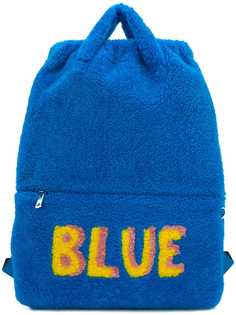 Fendi рюкзак со слоганом Blue