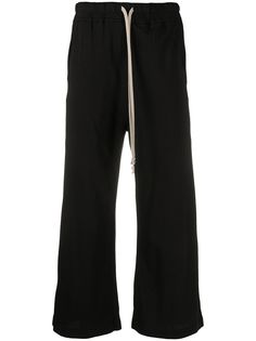 Rick Owens DRKSHDW укороченные спортивные брюки