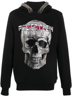 Philipp Plein худи с декором Skull