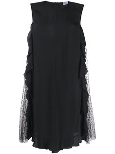 RedValentino платье-трапеция с оборками