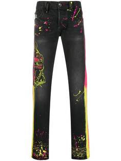 Philipp Plein джинсы Gothic Plein прямого кроя