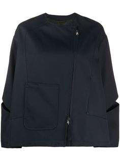 3.1 Phillip Lim куртка на молнии с разрезами на рукавах