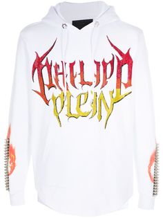 Philipp Plein худи с логотипом из пайеток