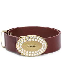 Pinko ремень с декорированной пряжкой