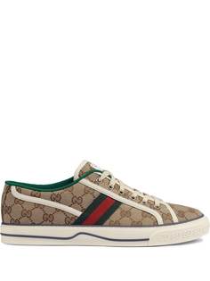 Gucci кеды Tennis 1977 с узором GG