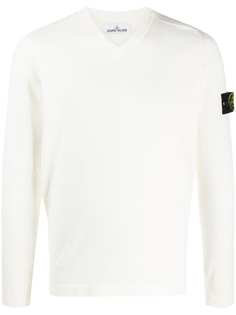 Stone Island джемпер с нашивкой-логотипом