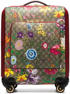 Gucci чемодан Ophidia с принтом Flora