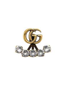 Gucci серьги с декором Double G