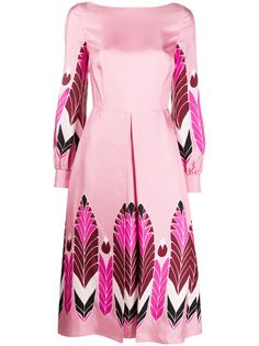 Valentino платье с принтом