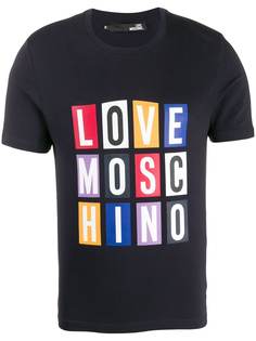 Love Moschino футболка Marino с логотипом
