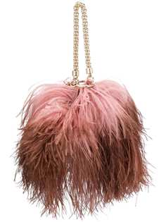 Jimmy Choo сумка Callie с перьями