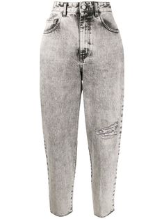 Just Cavalli укороченные джинсы бойфренды