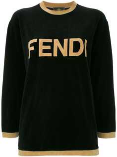 Fendi Pre-Owned толстовка с принтом