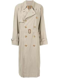 Burberry Pre-Owned тренч с поясом