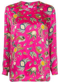 Chanel Pre-Owned топ с принтом