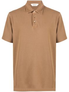 Z Zegna рубашка поло с короткими рукавами