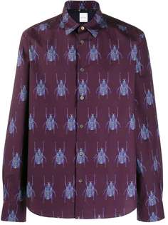 Paul Smith рубашка с принтом Beetle