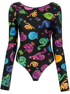 Versace Jeans Couture боди с принтом Baroque
