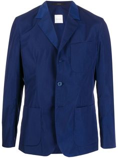 Paul Smith фактурный пиджак с эффектом металлик