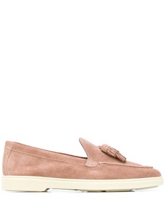Santoni лоферы с кисточками