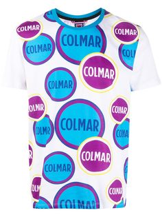 Colmar футболка в стиле колор-блок с логотипом