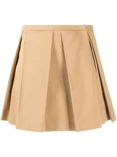 Courrèges юбка мини со складками