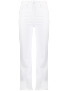 7 For All Mankind укороченные брюки с завышенной талией