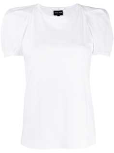 Giorgio Armani футболка со структурированными рукавами