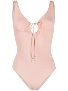Stella McCartney купальник с вырезом и кулиской