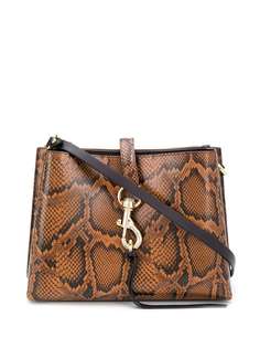 Rebecca Minkoff сумка на плечо со змеиным принтом