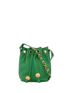 Chanel Pre-Owned сумка на плечо 1992-го года с логотипом CC и шнурком