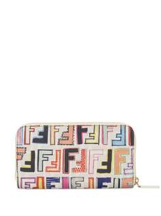 Fendi Pre-Owned кошелек с узором Zucca