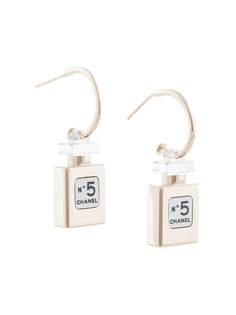 Chanel Pre-Owned серьги 2012-го года с логотипом CC