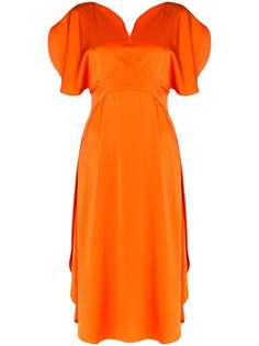 Stella McCartney платье с разрезами на рукавах