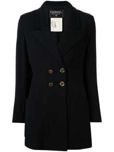 Chanel Pre-Owned двубортный блейзер 1994-го года