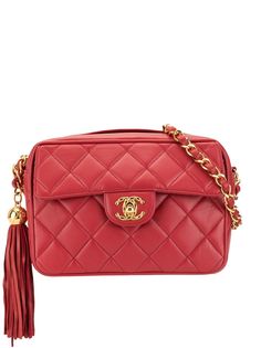 Chanel Pre-Owned сумка через плечо с кисточкой