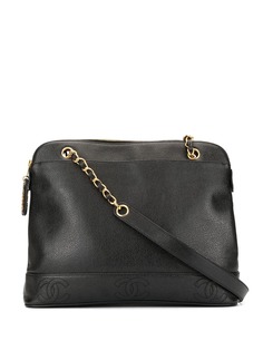 Chanel Pre-Owned стеганая сумка на плечо с логотипом CC