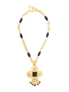 Chanel Pre-Owned длинное колье 1995-го года с бахромой