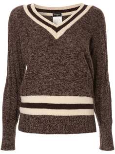 Chanel Pre-Owned кашемировый свитер с V-образным вырезом