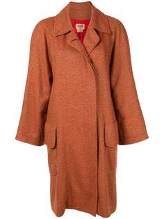 Hermès однобортное кашемировое пальто