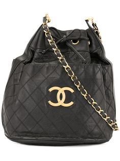 Chanel Pre-Owned стеганая сумка на плечо Cosmos с логотипом