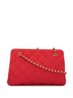 Chanel Pre-Owned стеганая сумка на плечо 1997-го года с логотипом СС